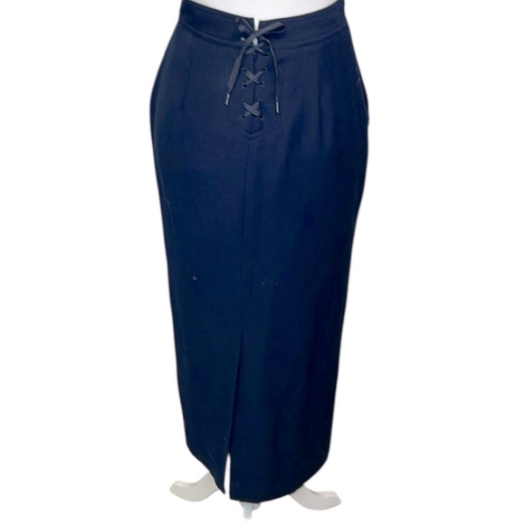 Ralph Lauren Nautical Button Detail Maxi Skirt - Picture 4 of 6